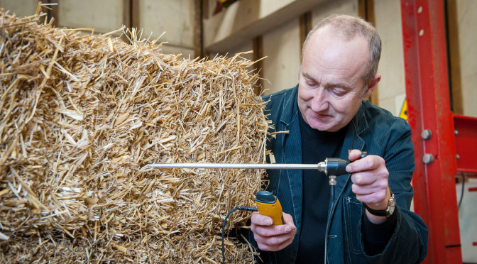 Straw scientifically proven as viable building material